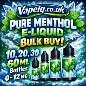 Pure Menthol Bulk Buy E-liquid