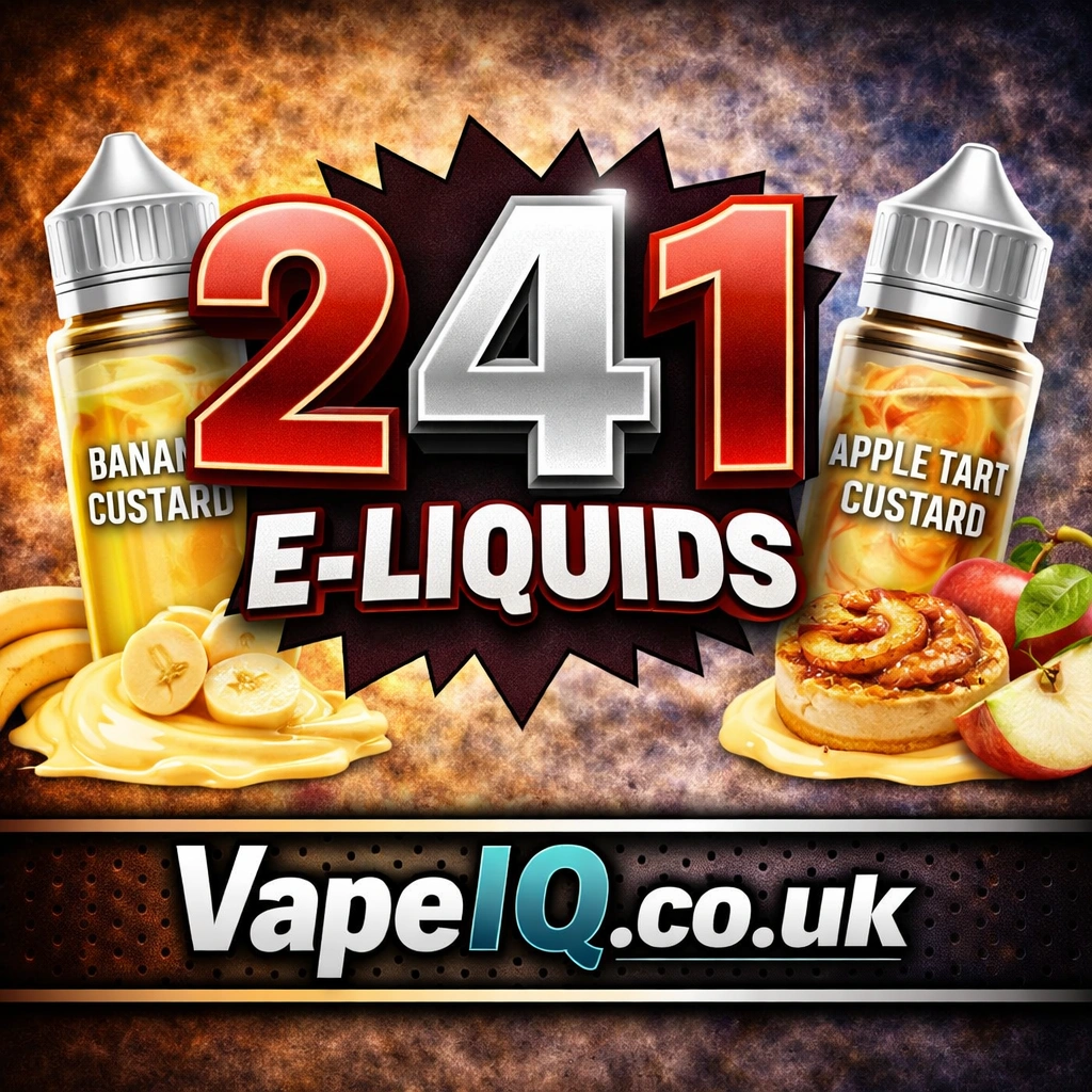 Banana Custard & Apple Tart Custard - Two For One E-liquids Banana Custard & Apple Tart Custard