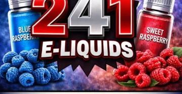 Blue Raspberry & Sweet Raspberry - Two For One E-liquids