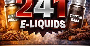 Bright Turkish & Turkish Dark Tobacco - Two For One E-liquids