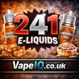 Caramel Shortbread & Cinnamon Roll - Two For One E-liquids Caramel Shortbread & Cinnamon Roll