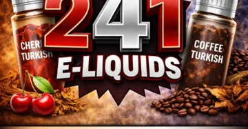 Cherry Turkish & Coffee Turkish Tobacco - Two For One E-liquids