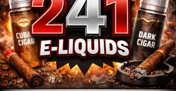 Cuban Cigar & Dark Cigar- Two For One E-liquids