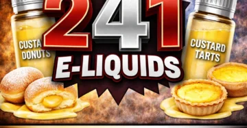 Custard Donuts & Custard Tarts - Two For One E-liquids