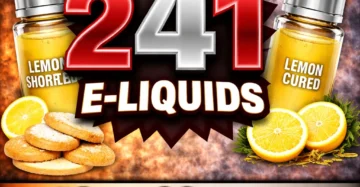 Lemon Shortbread & Lemon Cured - Two For One E-liquids