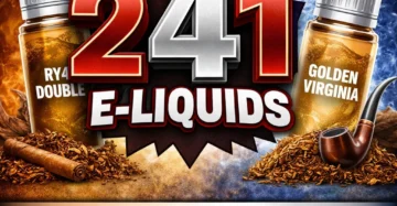 RY4 Double & Golden Virginia - Two For One E-liquids