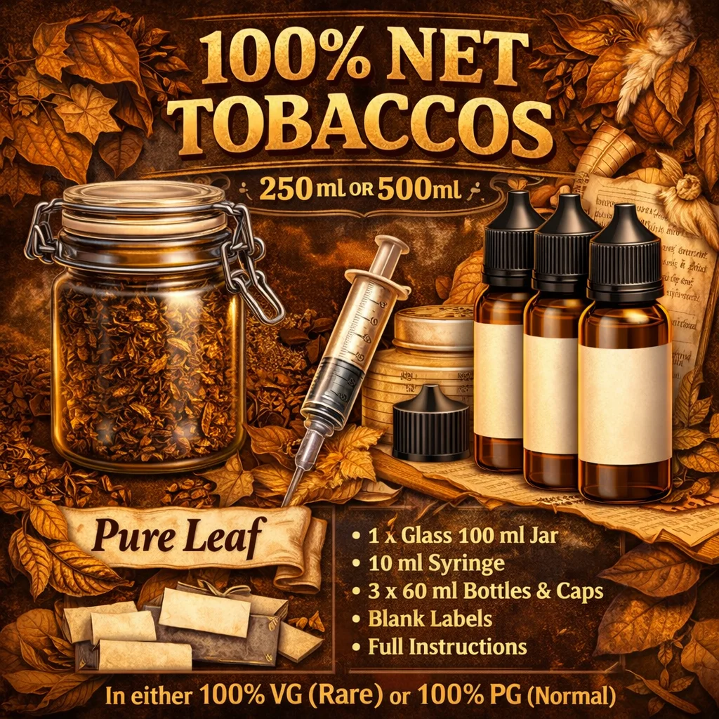 100% Naturally Extracted Tobacco Concentrate (Raw) Naturally Extracted Tobacco Concentrate
