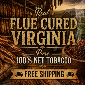 Real Flue Cured Virginia 100% Tobacco E-liquid