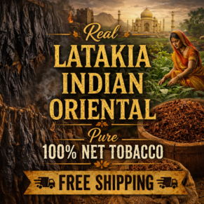 Latakia, Indian, Oriental 100% Tobacco E-liquid