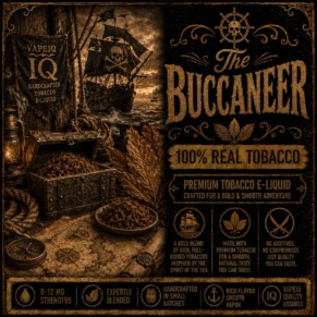 The Buccaneer 100% Tobacco E-liquid